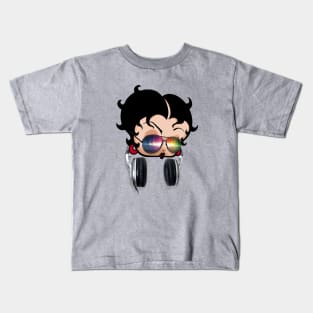 BETTY BOOP - Headphones Kids T-Shirt